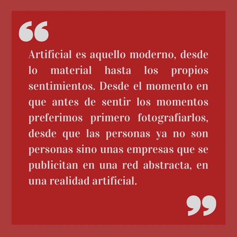 Hoy, con la intromisión, y casi allanamiento, en nuestras vidas por parte de las redes sociales (1)